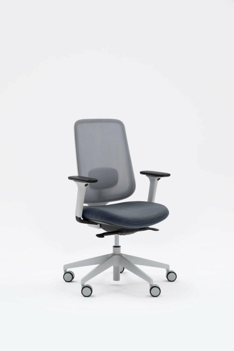 Task One – Grey Frame – With Arms – Charcoal