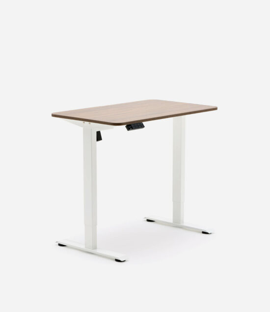 Core Desk – 1000 – 600 – White & Walnut