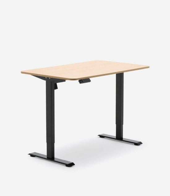 Core Desk – 1200 – 600 – Black & Oak