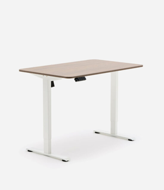 Core Desk – 1200 – 600 – White & Walnut