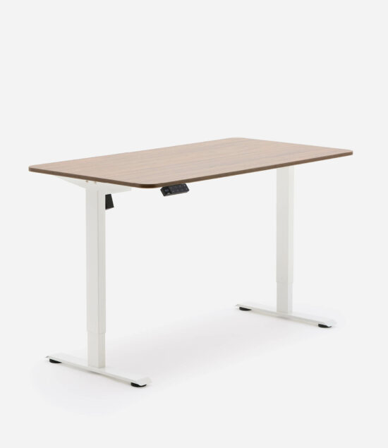 Core Desk – 1400 – 750 – White & Walnut