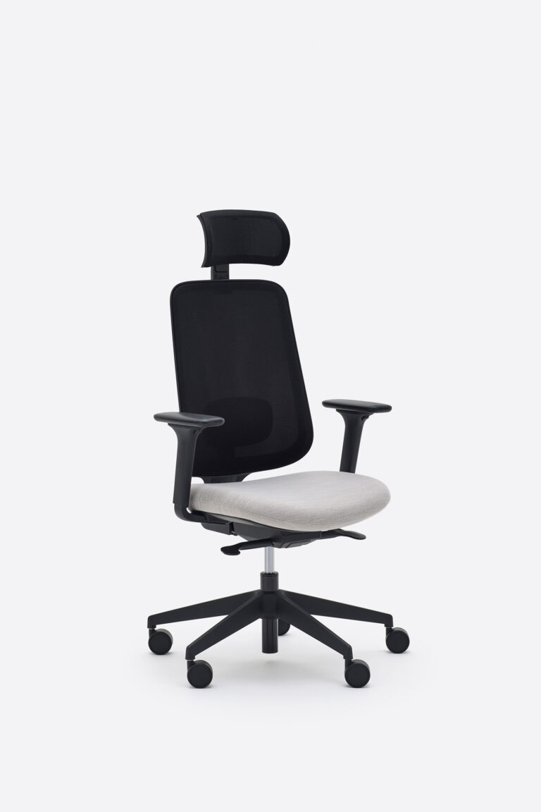 Task One – Black Frame – With Arms – Fog – Headrest
