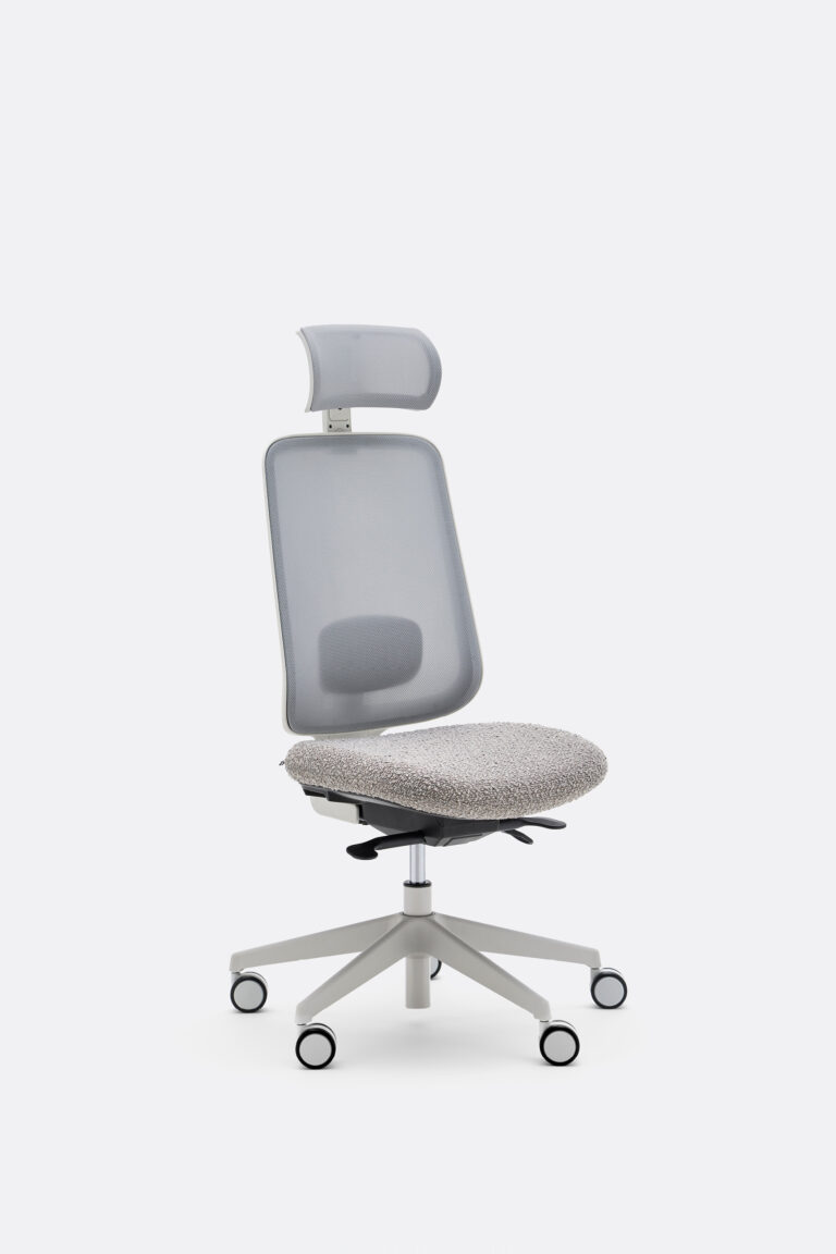 Task One – Grey Frame – No Arms – Dove – Headrest